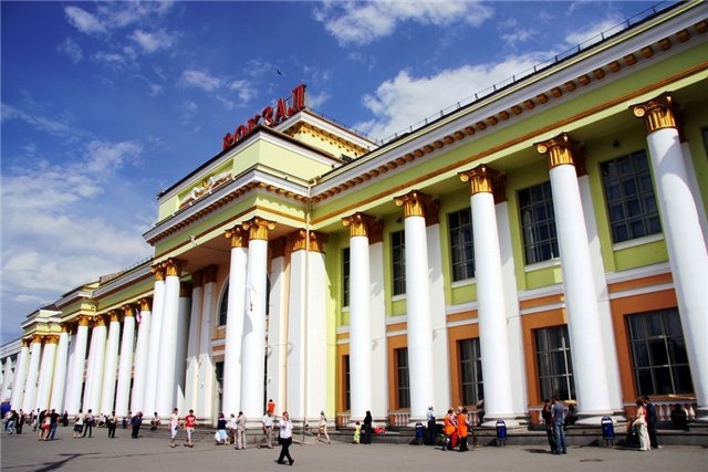 Потолочная роспись Екатеринбургского вокзала
