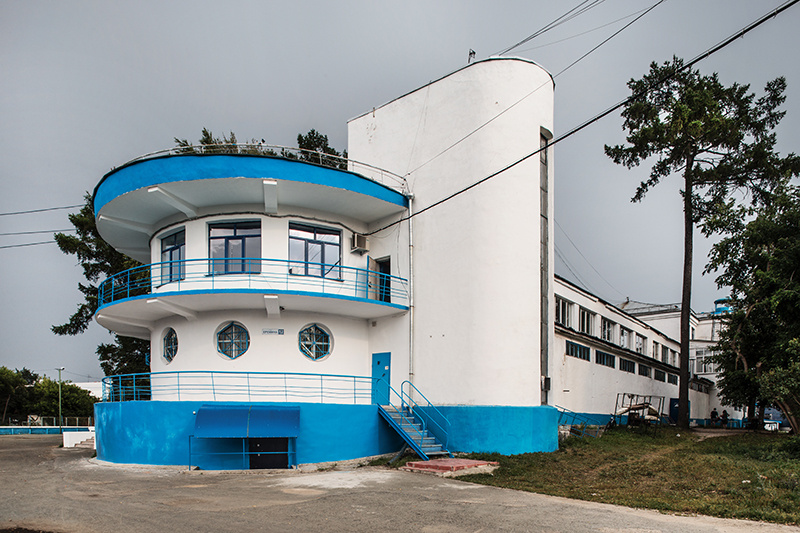 Dinamo Sports Center, by Veniamin Sokolov (1931-1934) © Roberto Conte