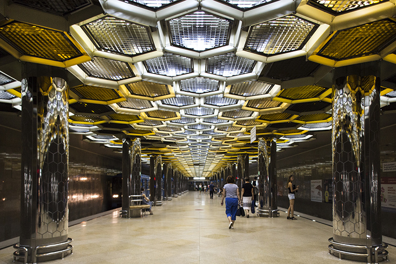 Botanicheskaya metro station by S.U. Ziganshin and V.N. Veselovsky 

(2011) © Roberto Conte